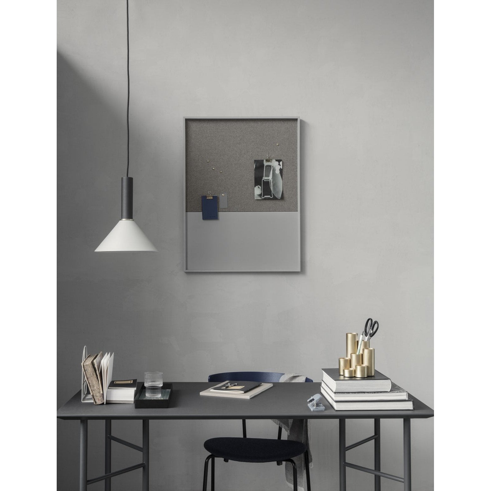 Ferm Living Mingle Table Bens W48 Sæt med 2, Chrome