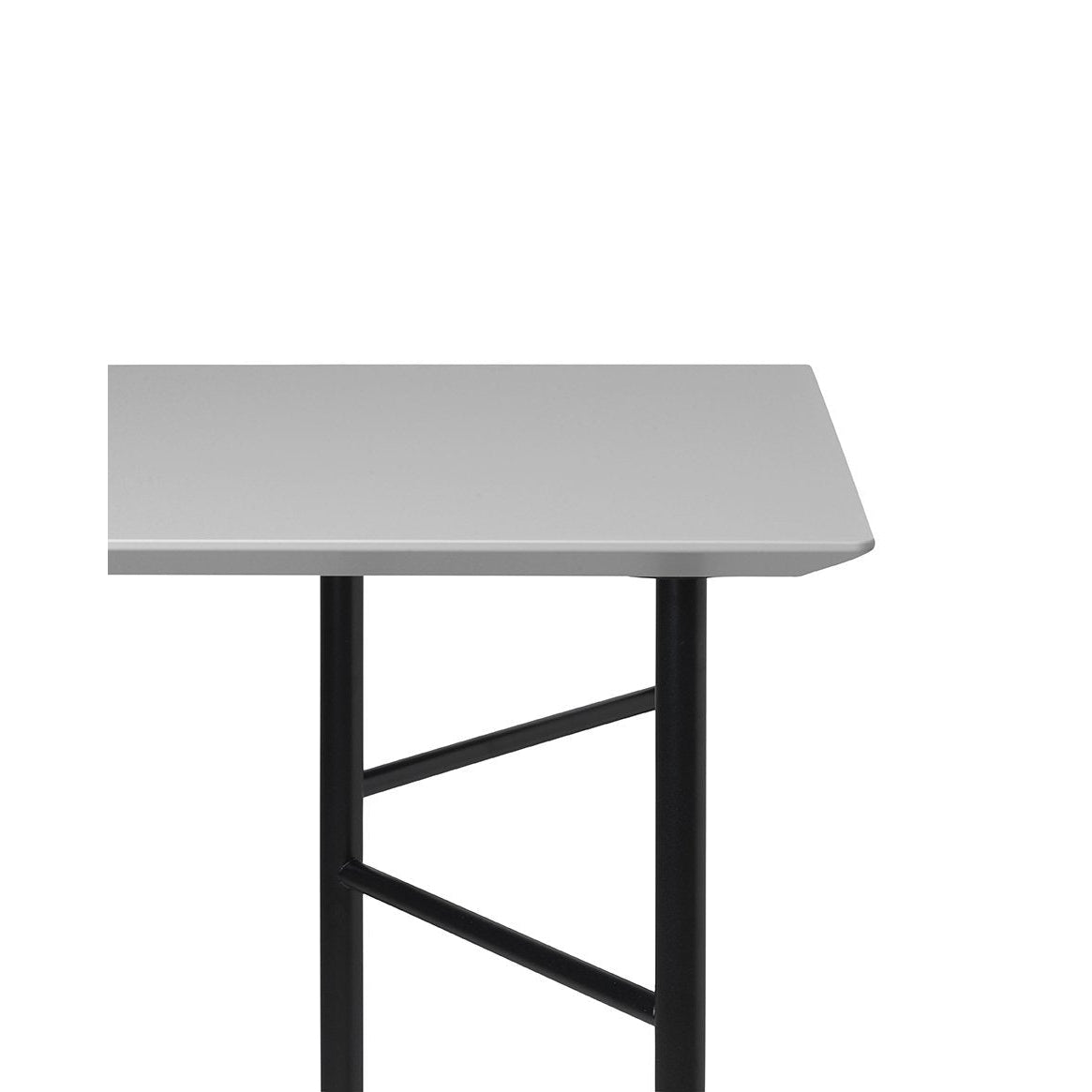 Ferm Living Mingle Desk Top, ljusgrå, 135 cm