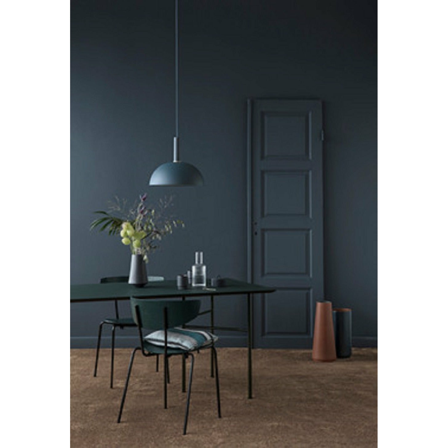 Ferm Living Mingle Trestles W48 Svart, uppsättning av 2