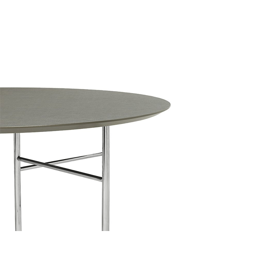 Ferm Living Mingle Table Top Round Ø 130, Lino Tarkett