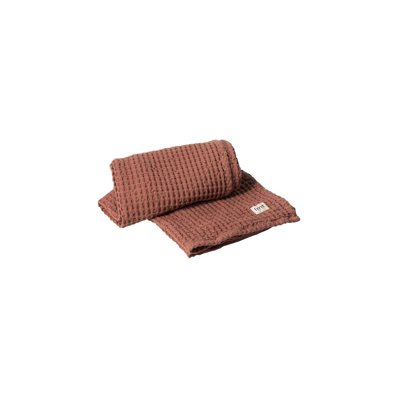 Ferm Living Organic Bath Towel, Rust