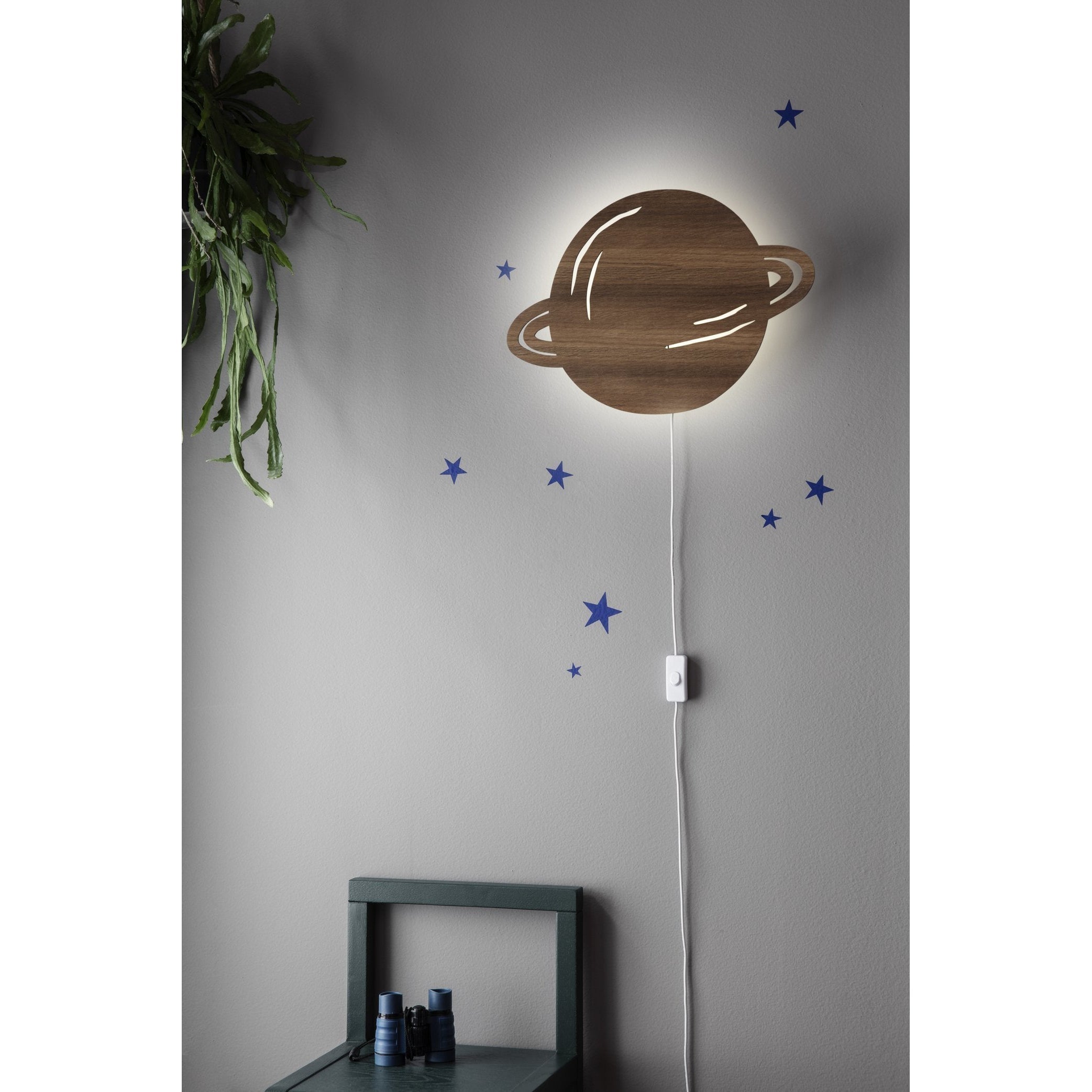 Ferm Living Planet Applique, Bleu Poudré