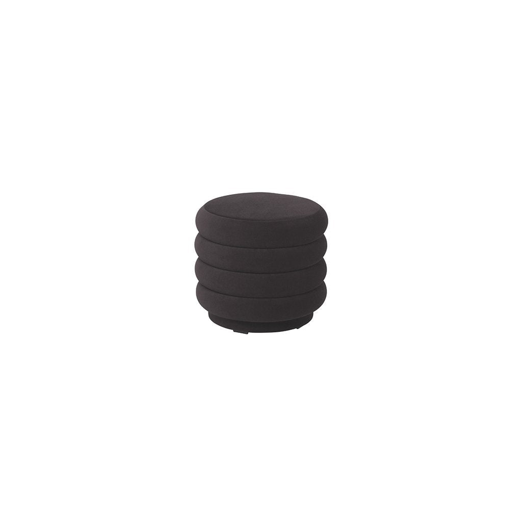 Ferm Living Pouf Round Pall Chocolate, Ø 42