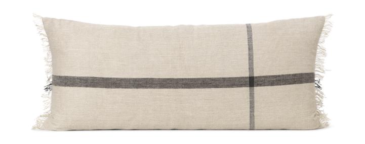 Ferm Living Calm Cushion Long Camel / Black