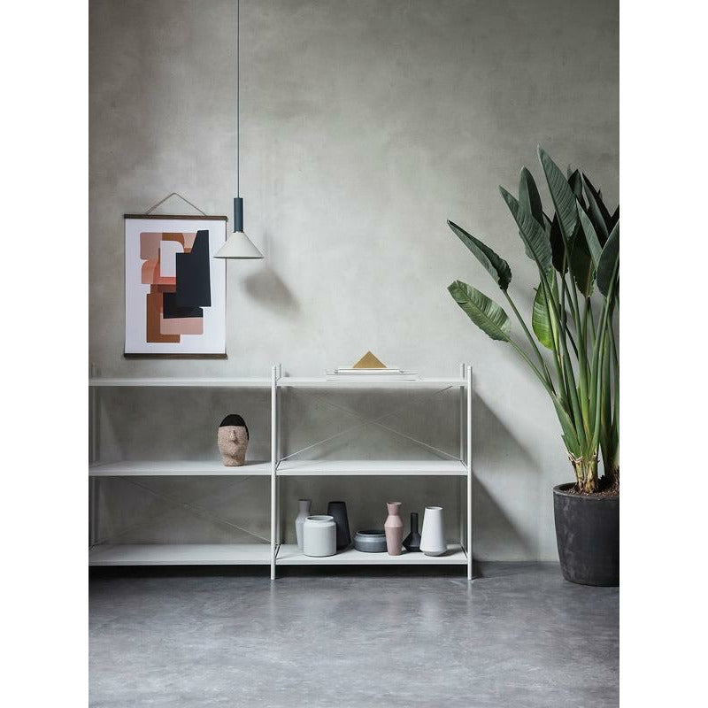 Ferm Living Punctual Regalsystem 2 90X210 Cm, Grau-Regale-Ferm Living-5704723006046-960025-FER-inwohn