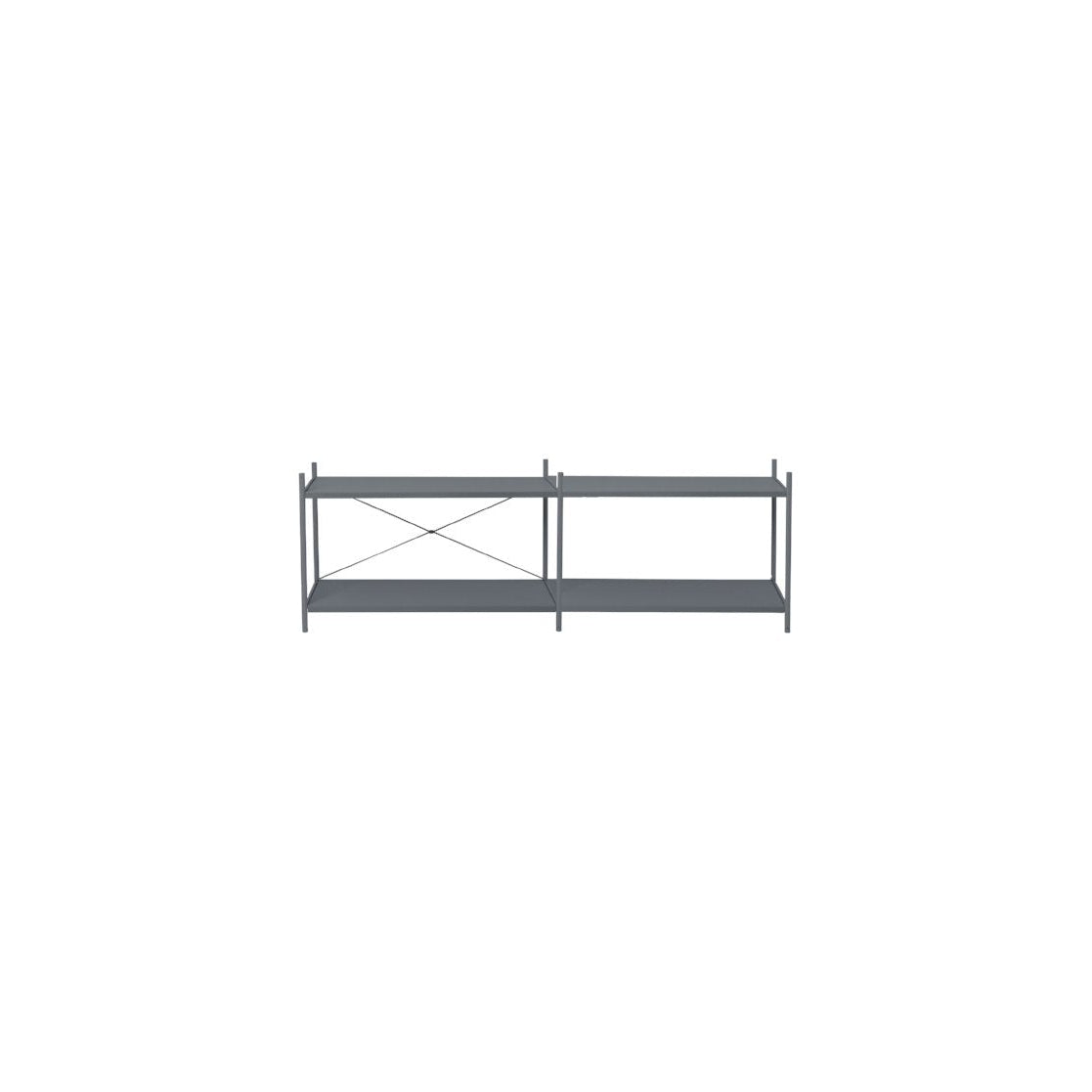 Ferm Living Punctual Shelving System 2x2, donkerblauw