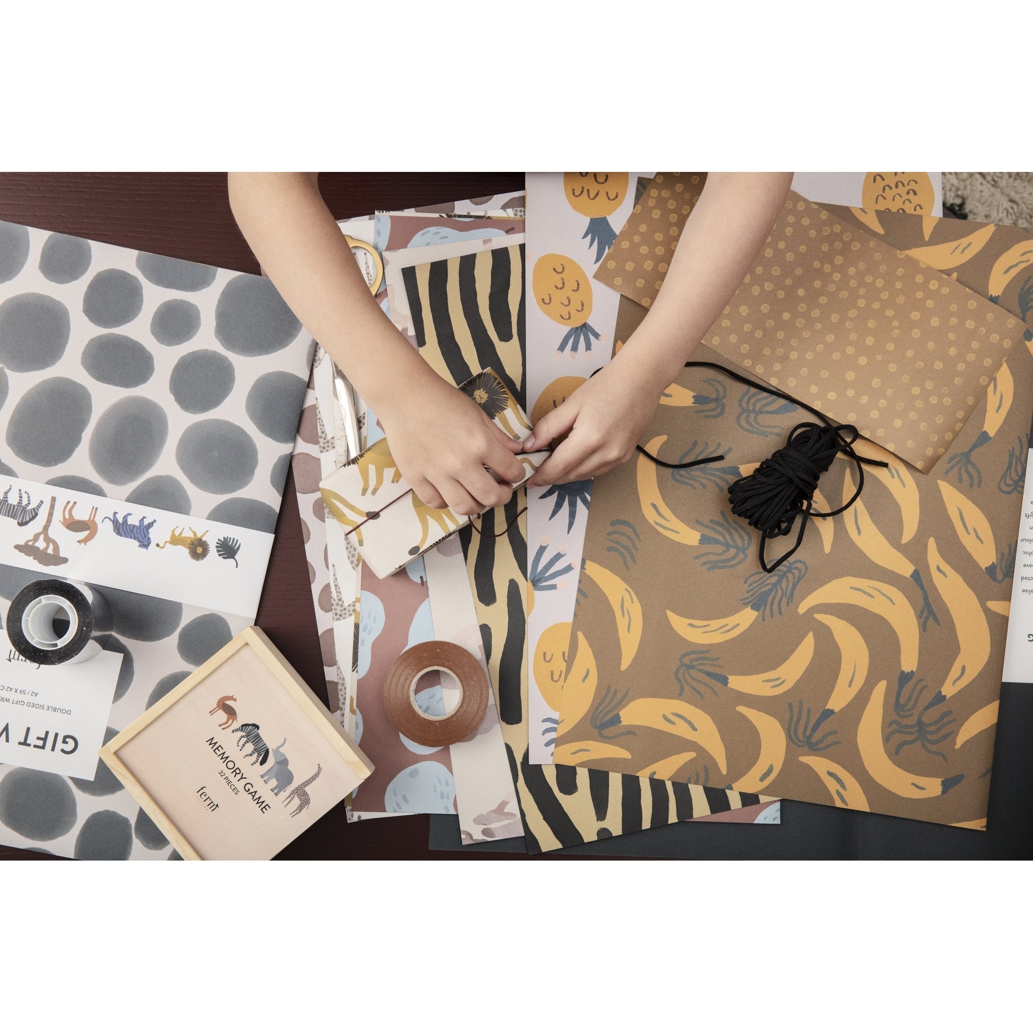 Ferm Living Safari Memory Game