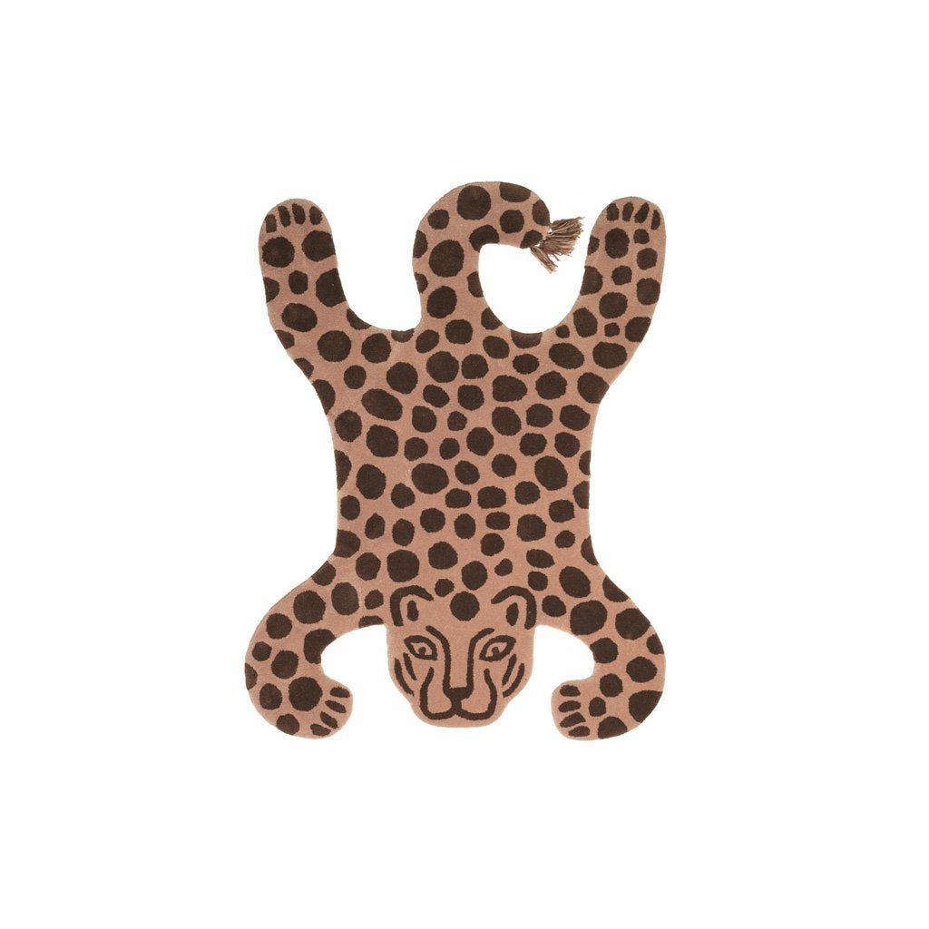 Ferm Living Safari Teppich, Leopard