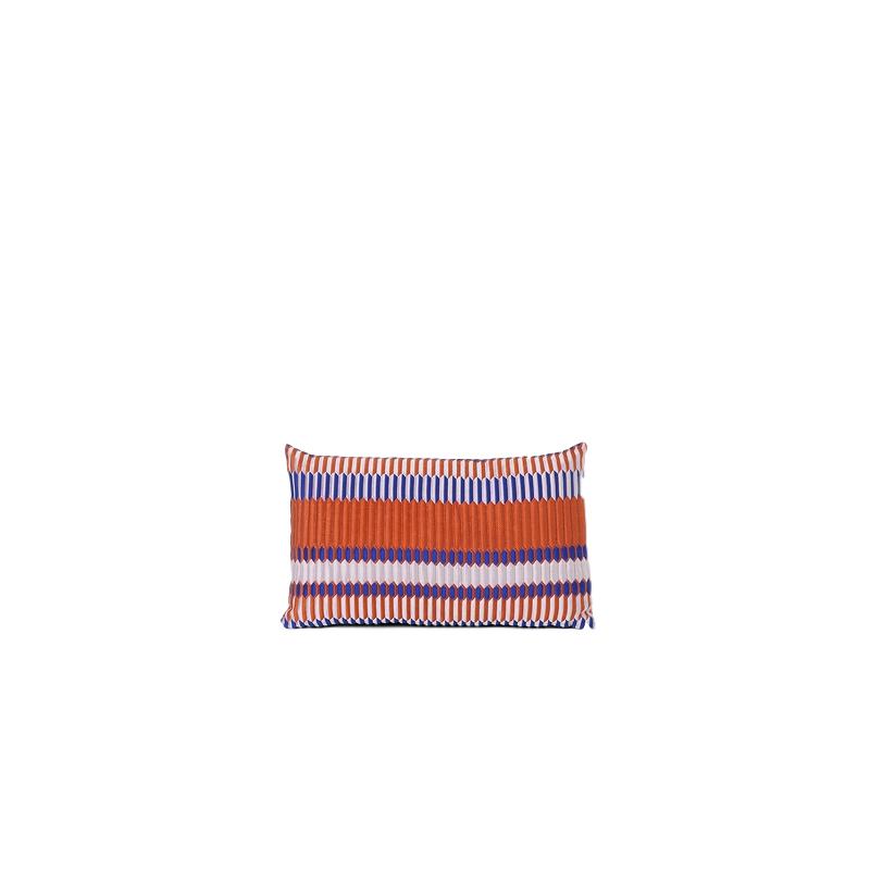 Ferm Living Salon Cushion Pleat Rust, 40 X 25 Cm