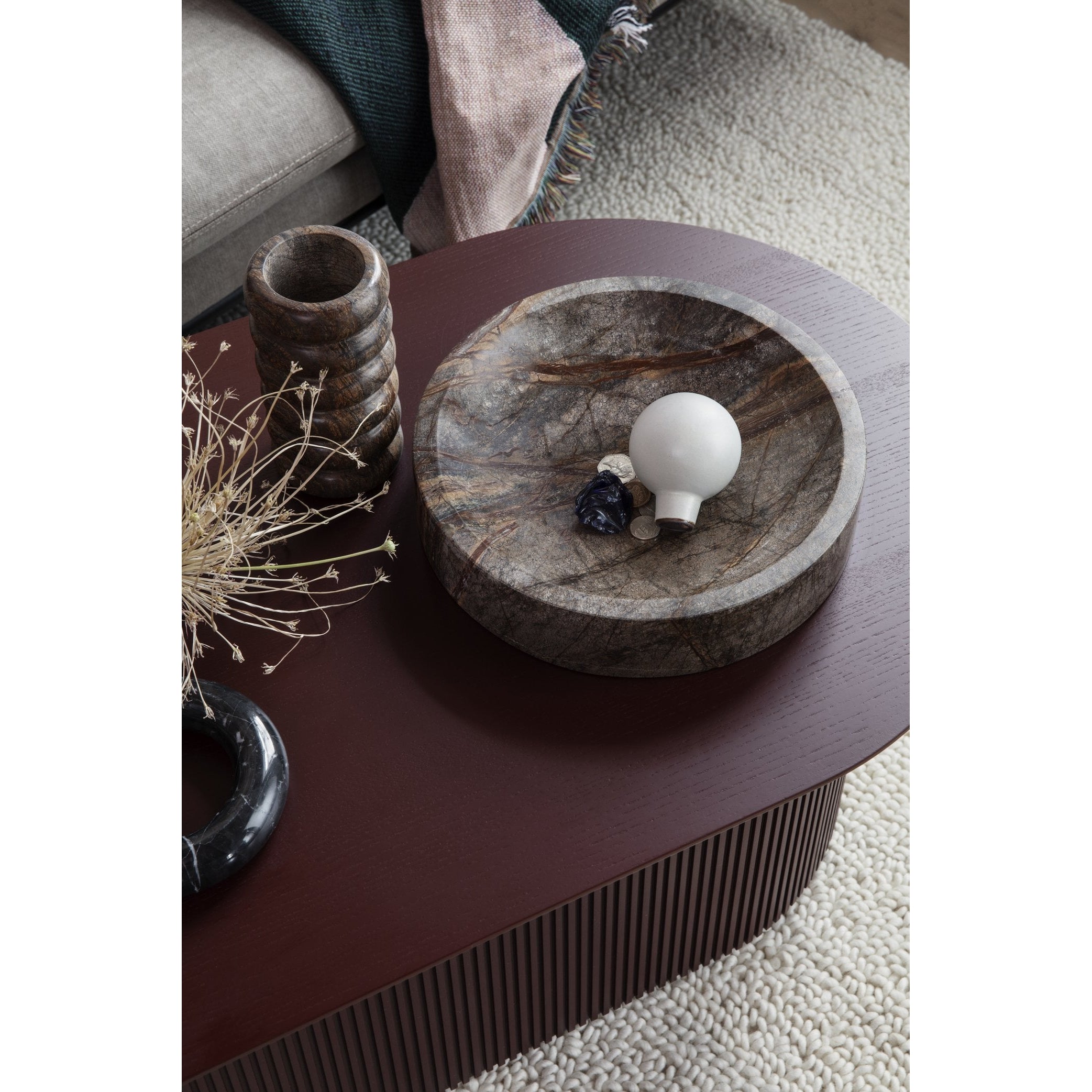 Ferm Living Scape Bol, Marron