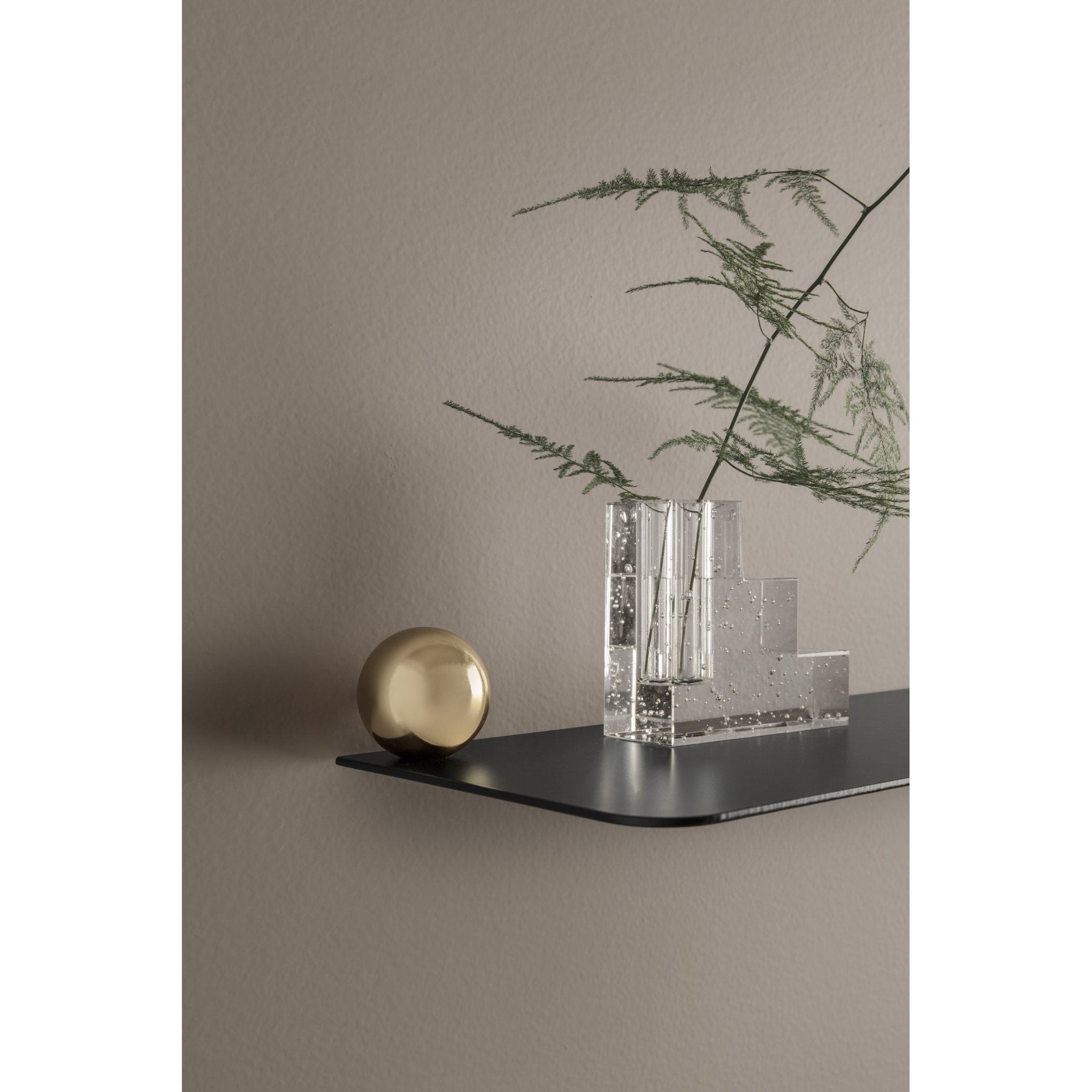 Ferm Living Sphere Flying Regal, Messing 60 cm