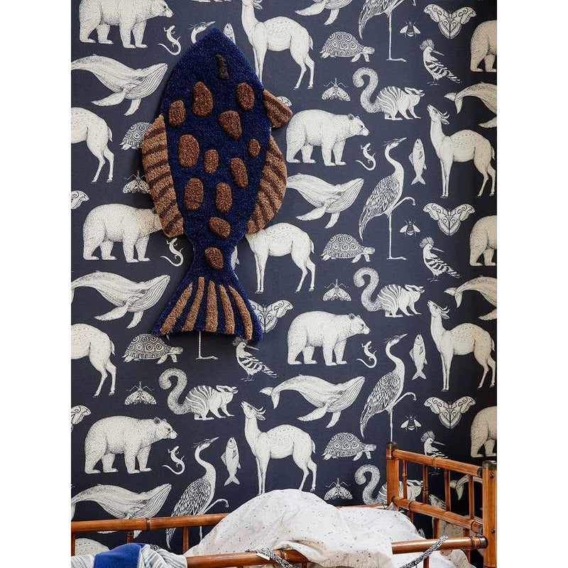 Ferm Living Carpet Tufted, Fish