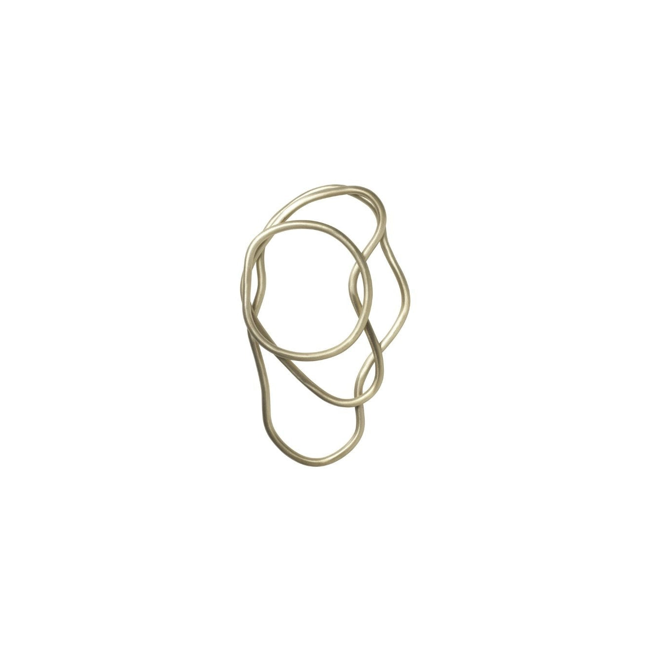 Ferm Living Coaster, Brass