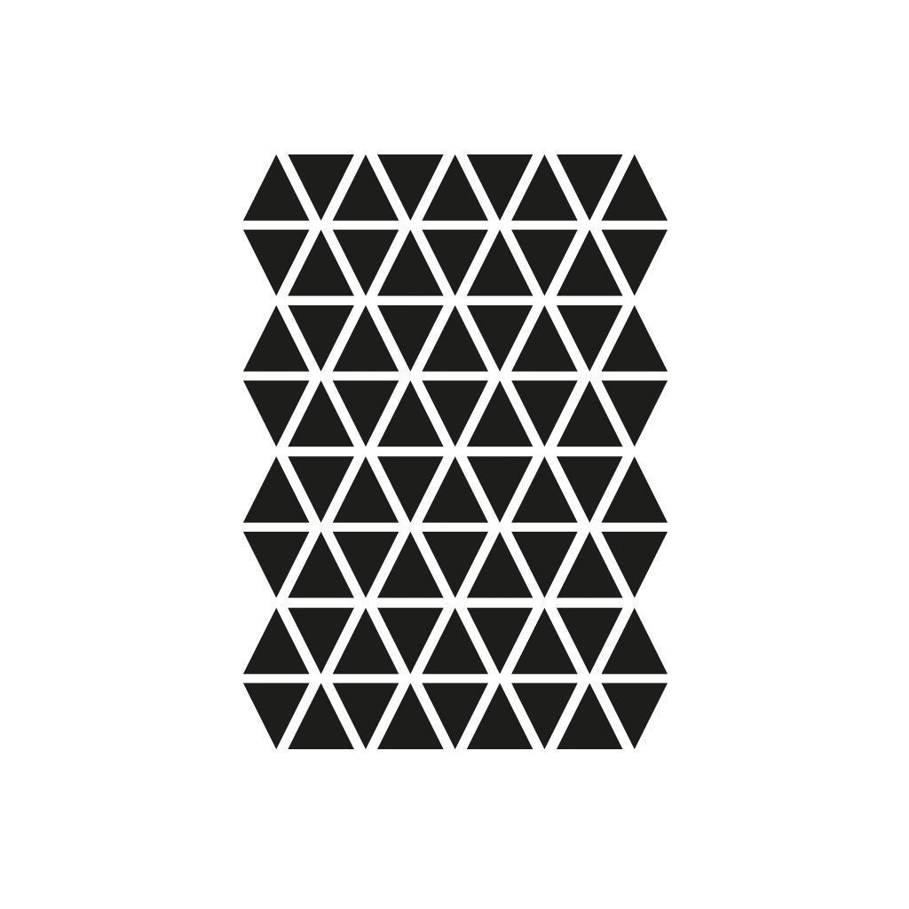 Ferm Living Triangles Sticker, Black