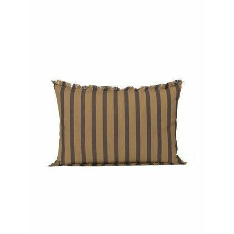 Ferm Living True Pillow, Sugar Kelp / Black