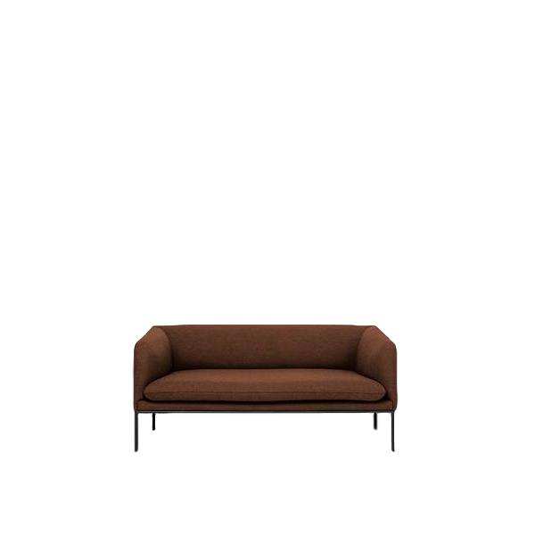 Ferm Living Turn Sofa 2 Fiord, Rouille Solide