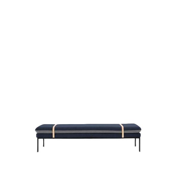Ferm Living Turn Day Bed Cotton, blauw