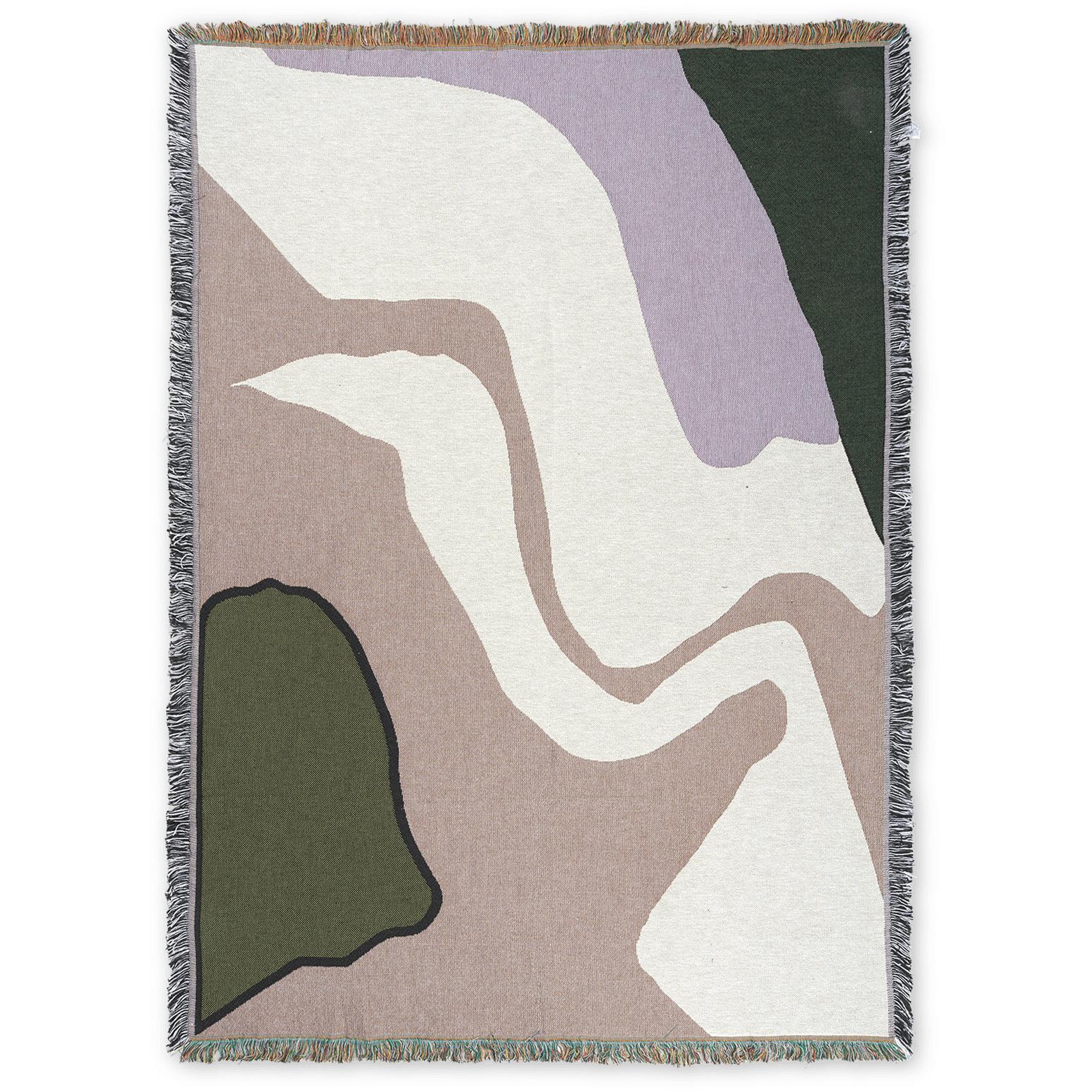 Ferm Living Vista Rug, Dusty Purple