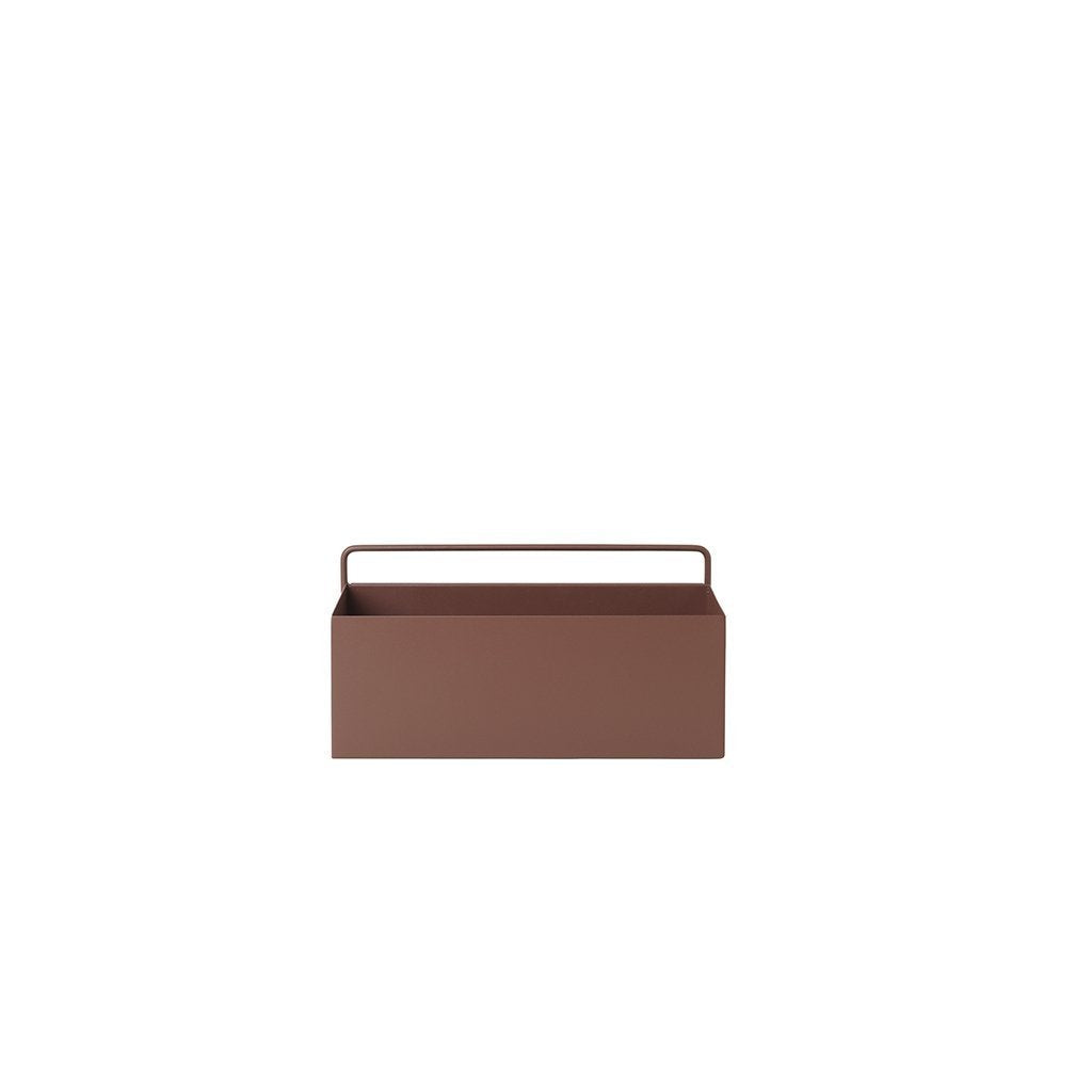 Ferm Living Wall Box Brown, médio