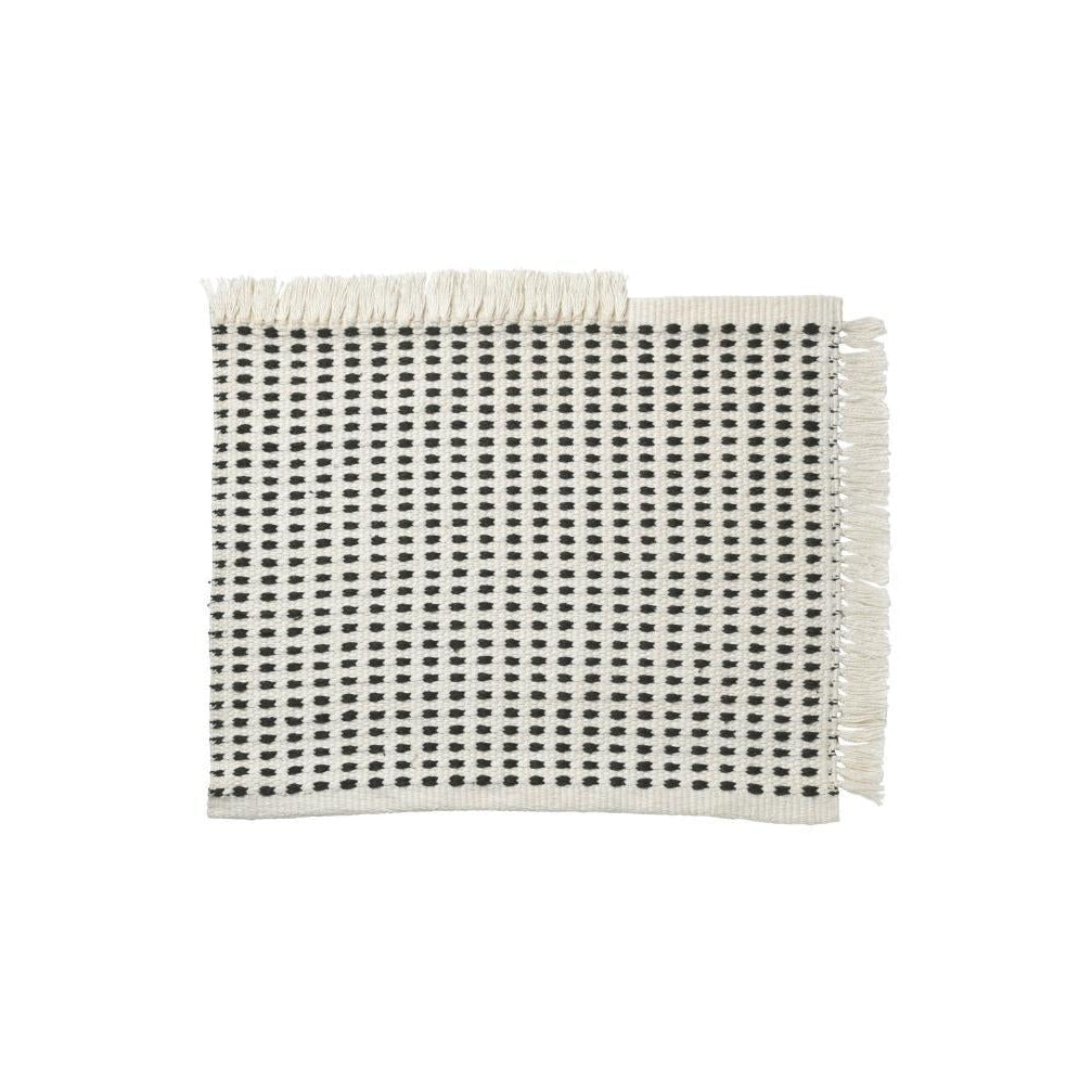 Ferm Living Way Tapis d'extérieur Blanc Bleu, 50x70 cm