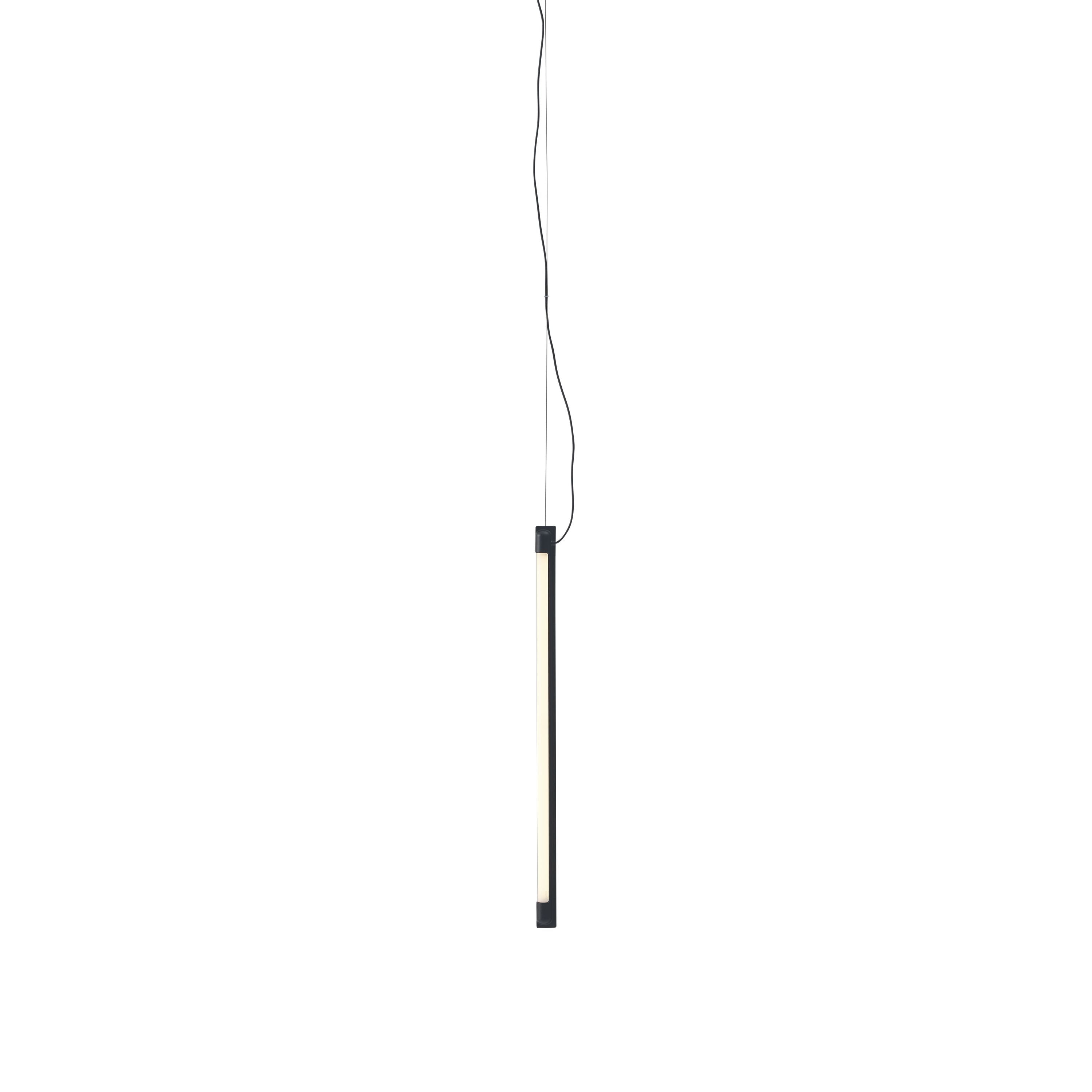 Muuto fine pendentif noir, 60 cm