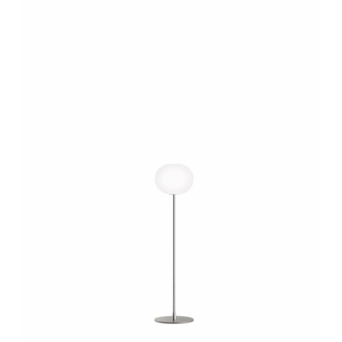 FLOS GLO Ball F1 Lampadaire, argent