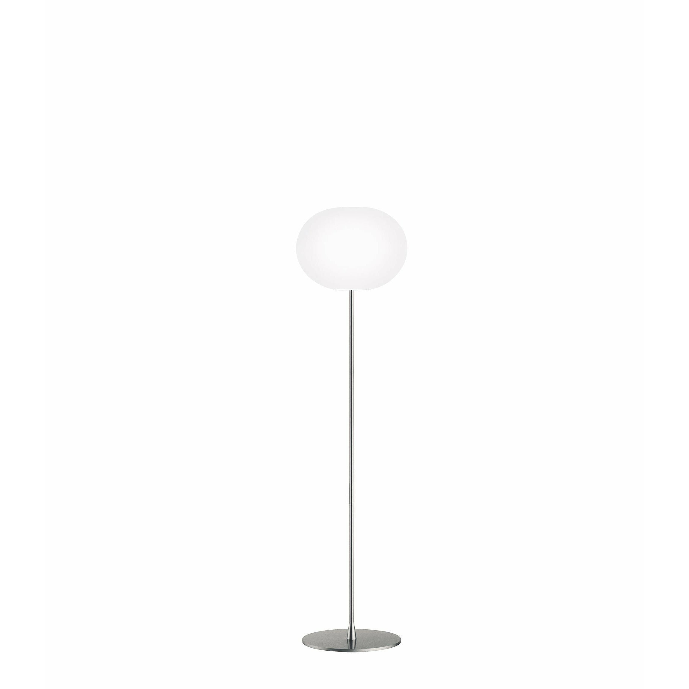 FLOS GLO Ball F3 Lampadaire, argent