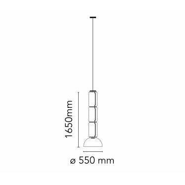 Fos Noctambul S3 Low Cylinder & Bowl Anhänger