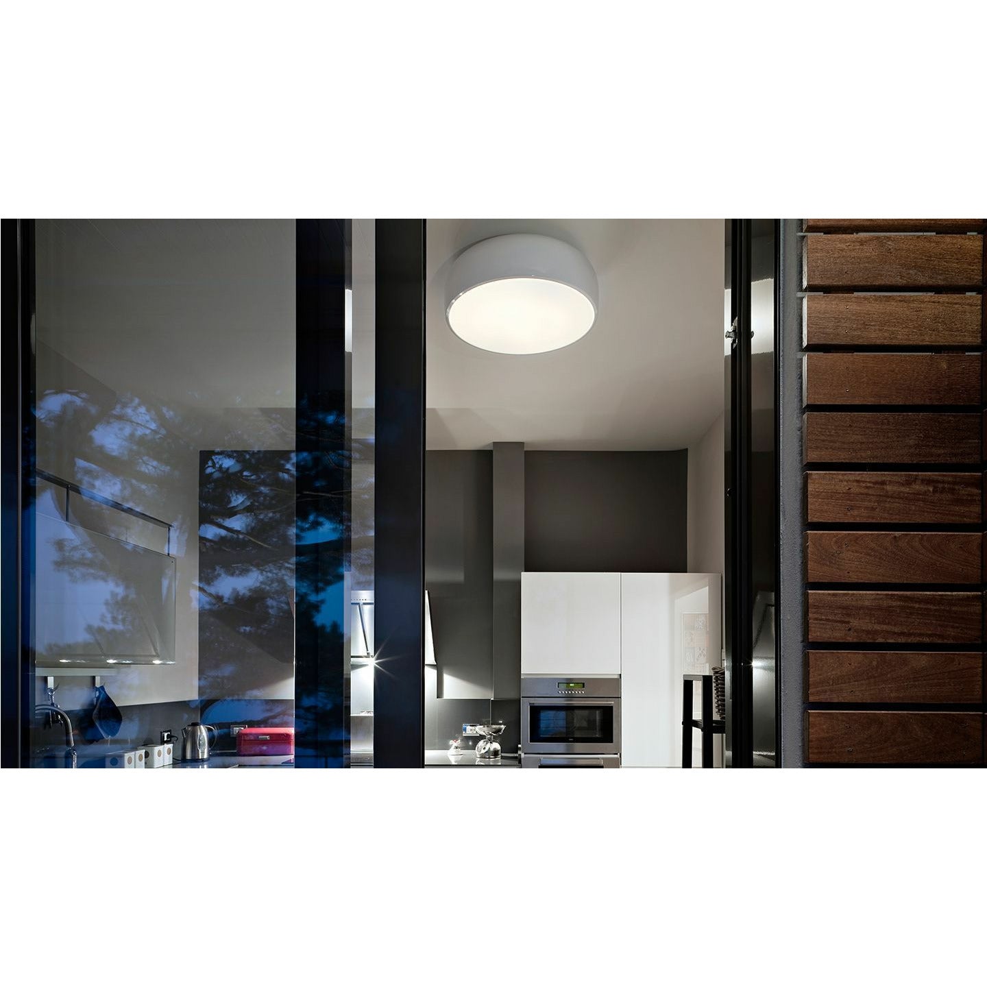 Flos Smithfield C loftslampe, Matt Black