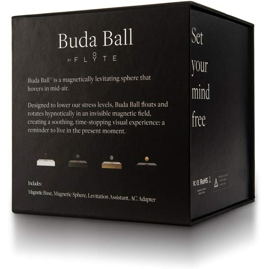 Flyte Buda Ball, Plaque en chêne / balle chromée