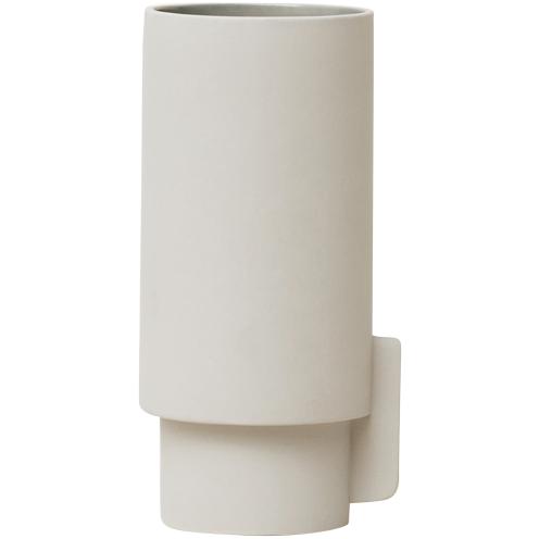 Form & Refine Alcoa Vase Large. Ljusgrå