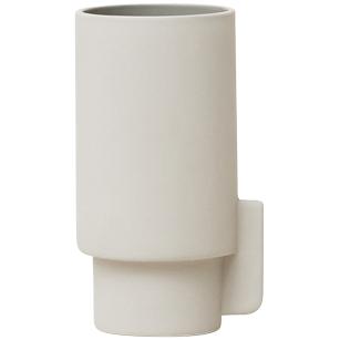 Form und Verfeinerung von Alcoa Vase Small. Hellgrau