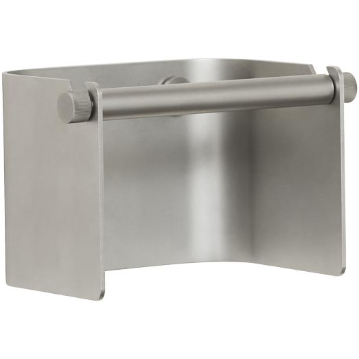 Formular und Verfeinerung von Bogen -Toilettenrollhalter. Stahl