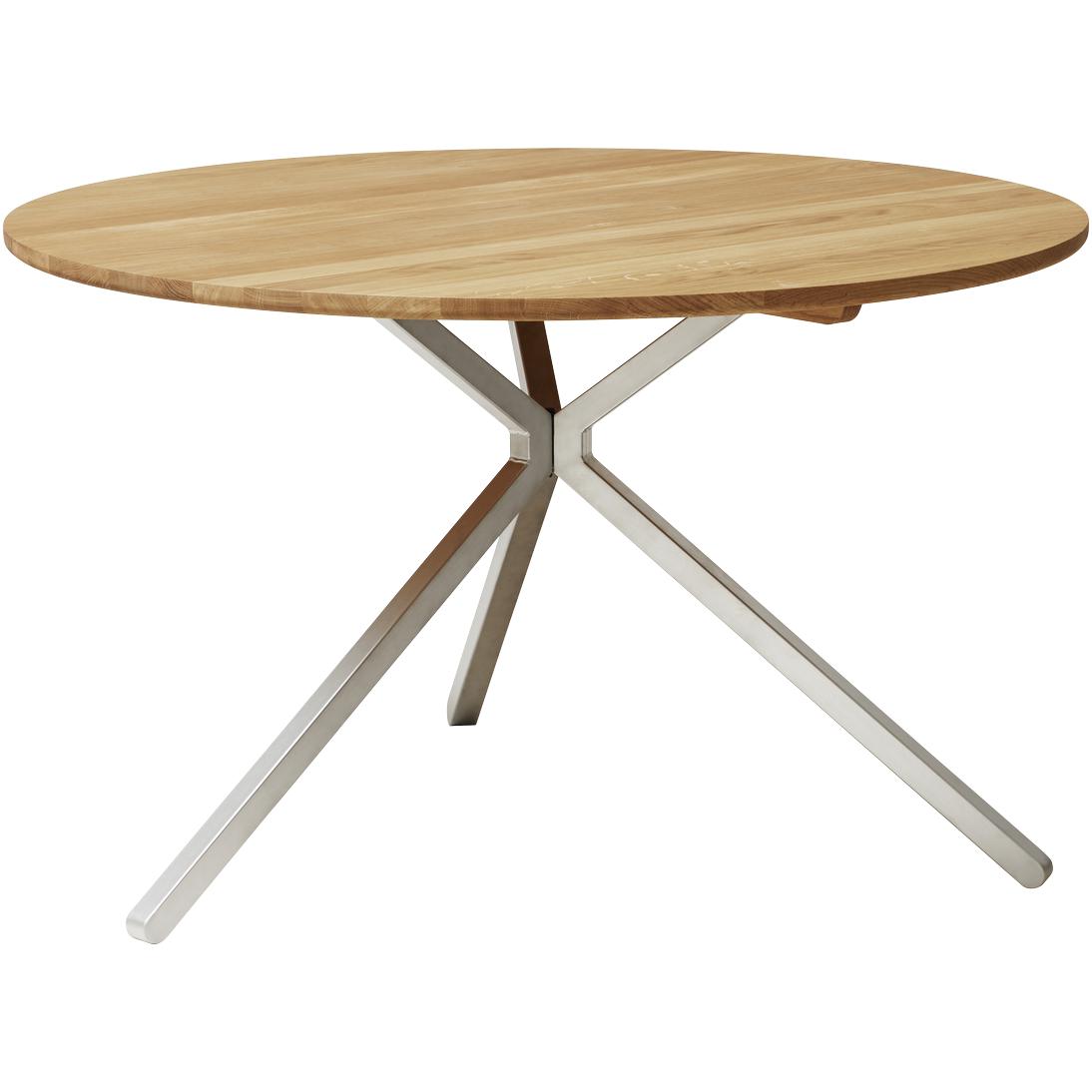 Form & forfinede Frisbee -tabel Ø120 cm. Egetræ