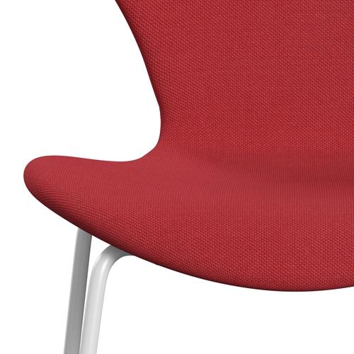 Fritz Hansen 3107 Stuhl Vollbeziegel