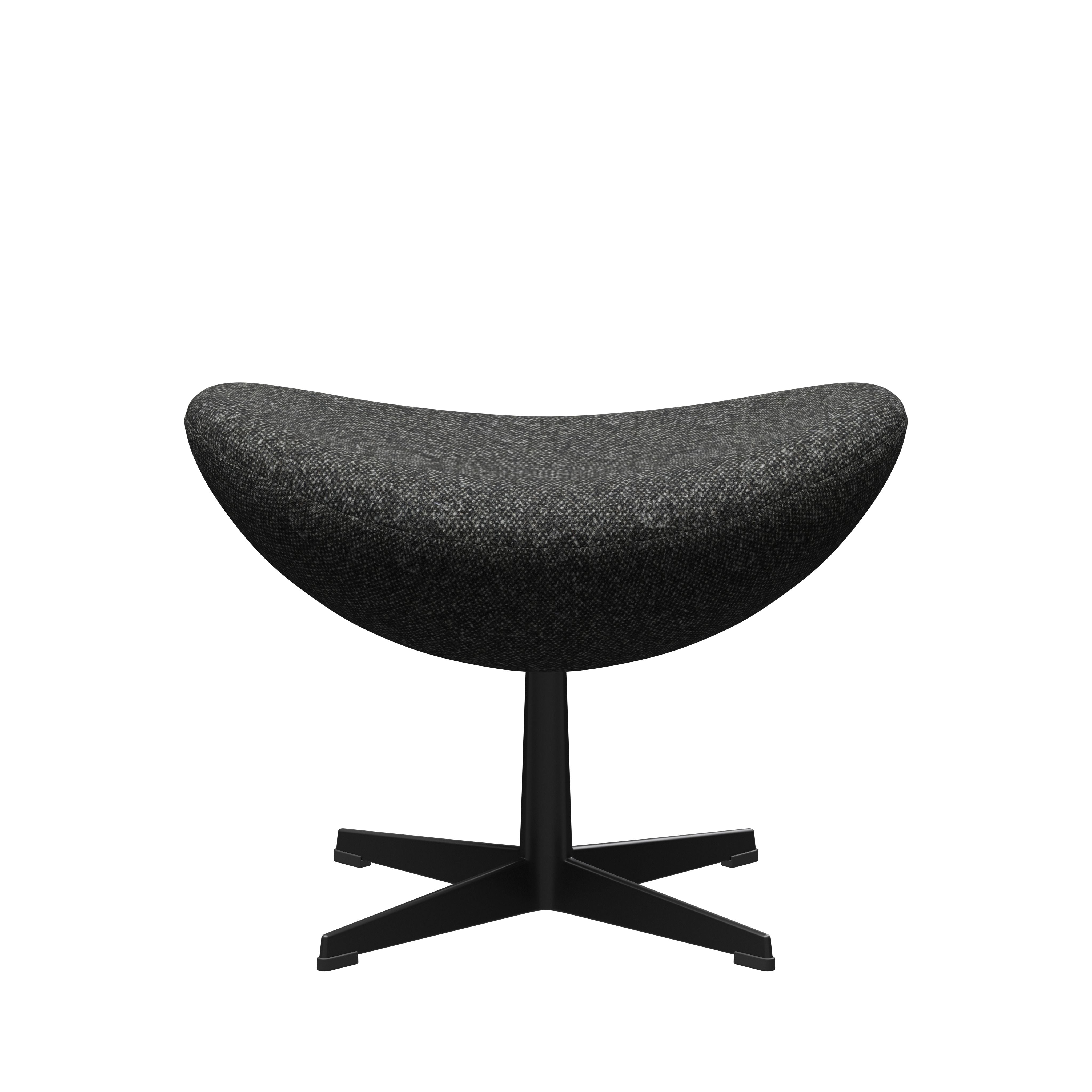 Fritz Hansen The Egg Footstool, Vanir Granite Brown Fabric Anniversary Collection