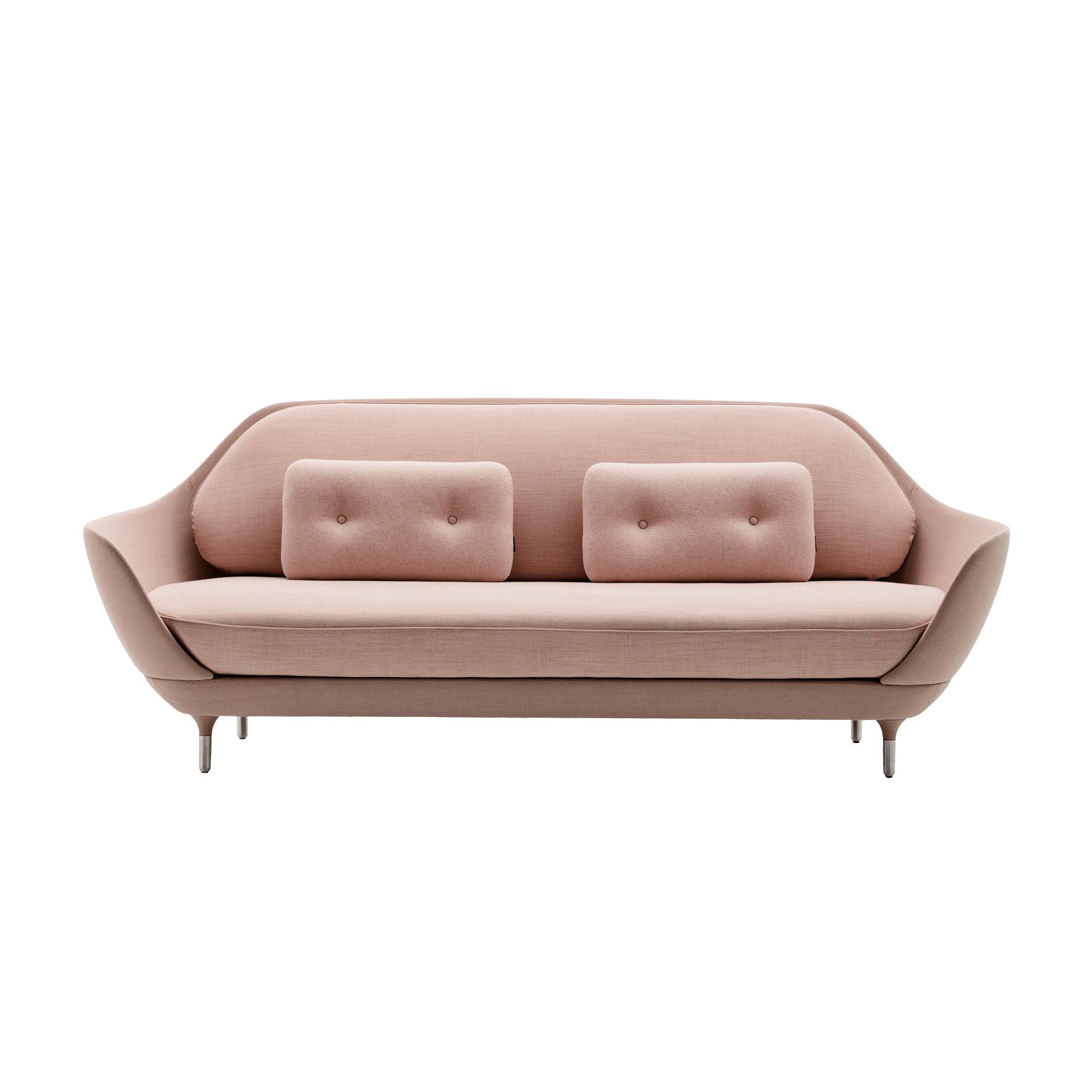 Fritz Hansen Favn Soffa, Steelcut Pink/ Canvas Pink