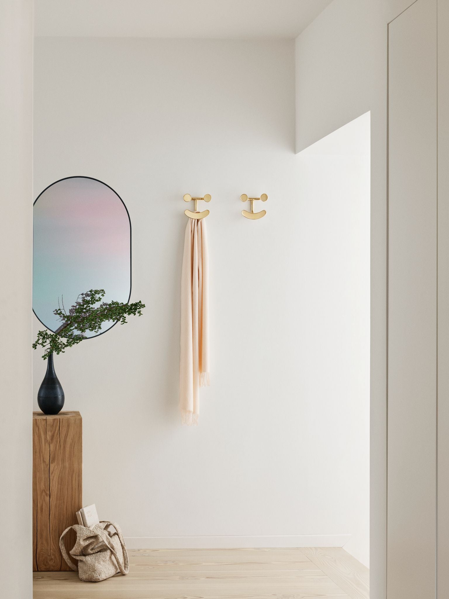 Fritz Hansen Jaime Hayon Happy Hook Wall Hook, Brass