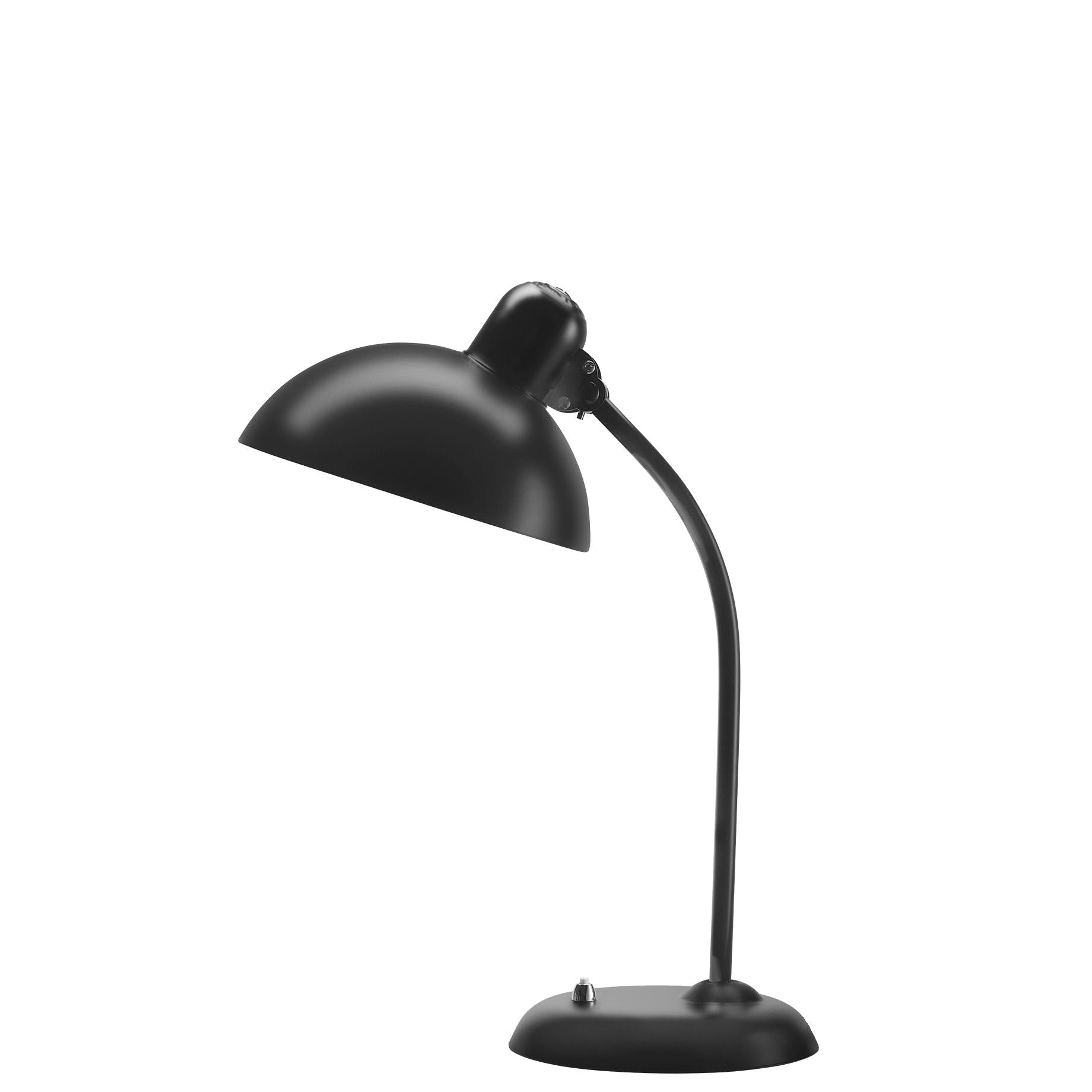 Fritz Hansen Kaiser Idell Lámpara de mesa Matt Black, Ø21 cm
