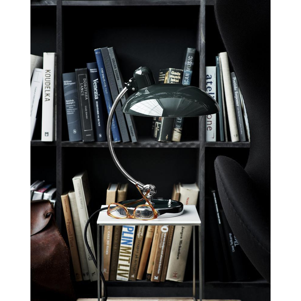 Fritz Hansen Kaiser Idell Table Lamp Matt Black, Ø28 cm