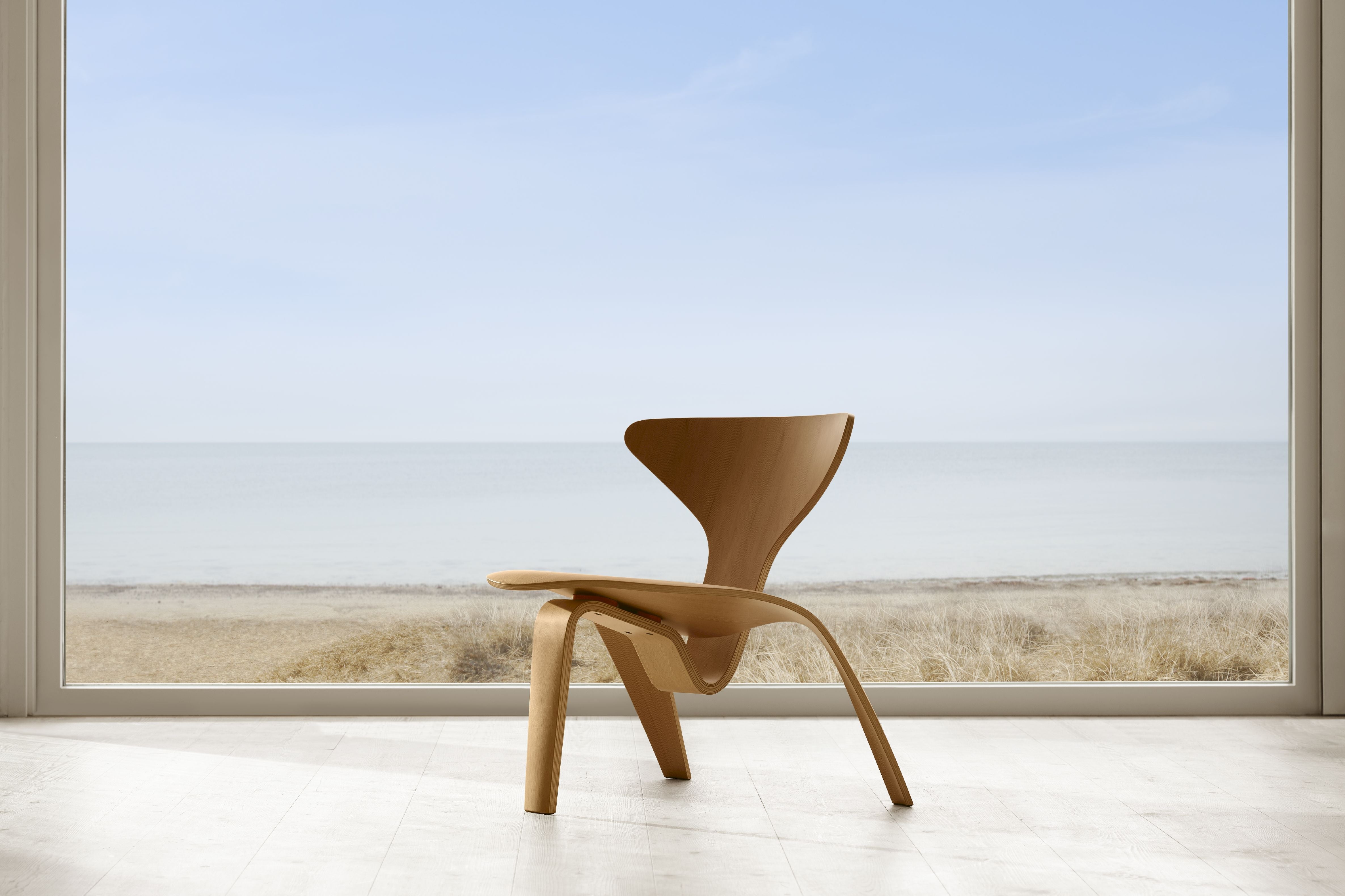 Fritz Hansen PK0 En loungestol, Swiss Stone Pine