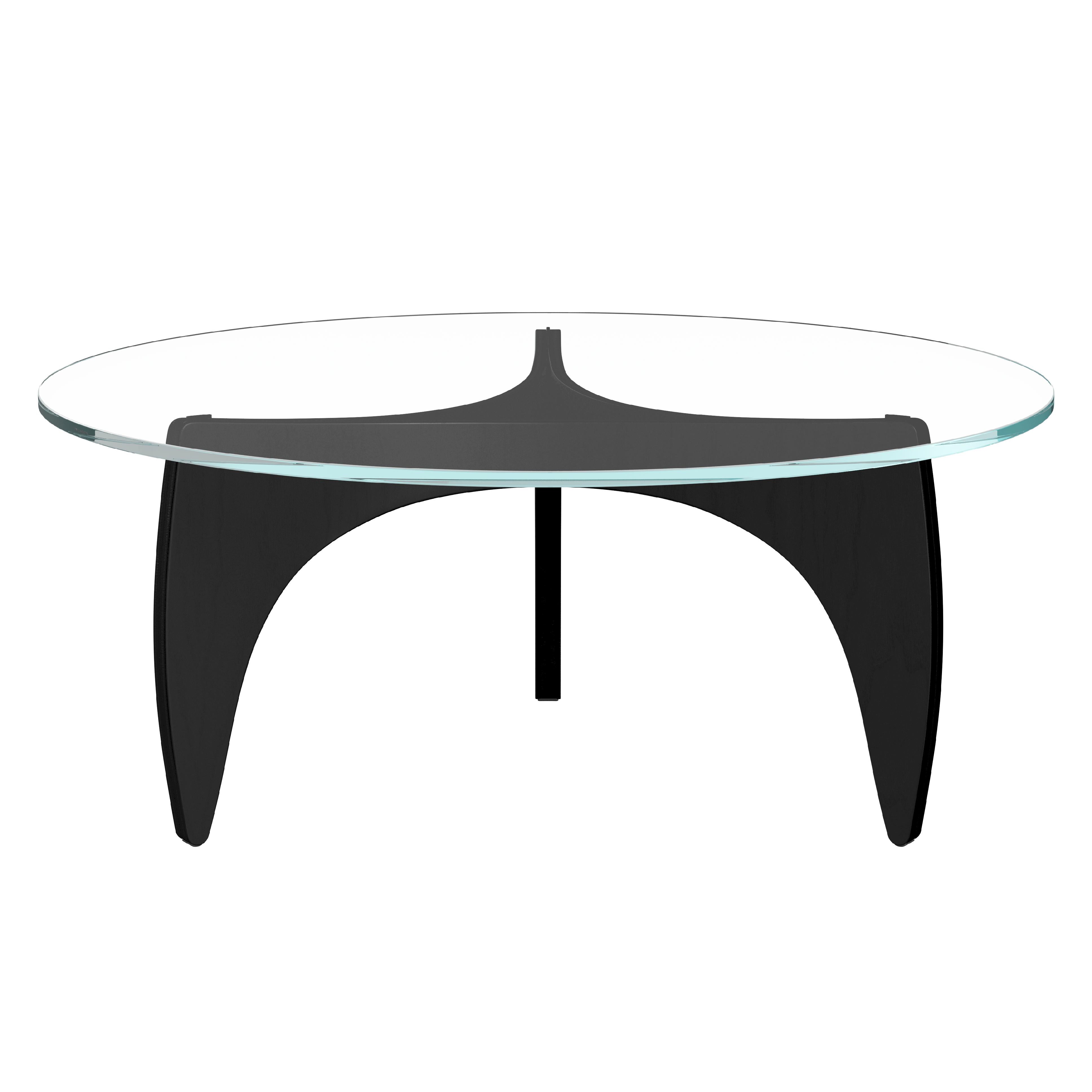 Mesa de café Fritz Hansen Pk60, negro