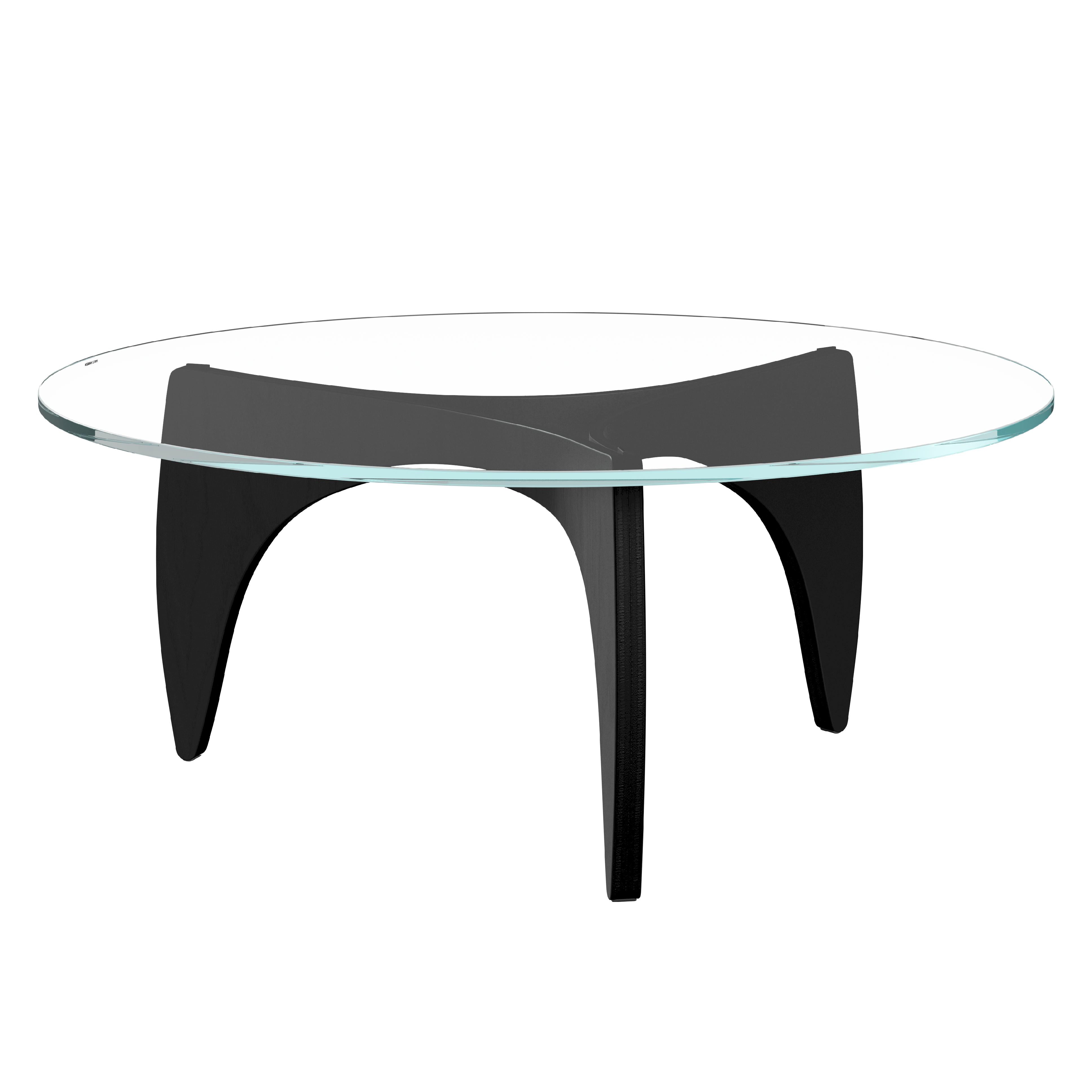 Mesa de café Fritz Hansen Pk60, negro