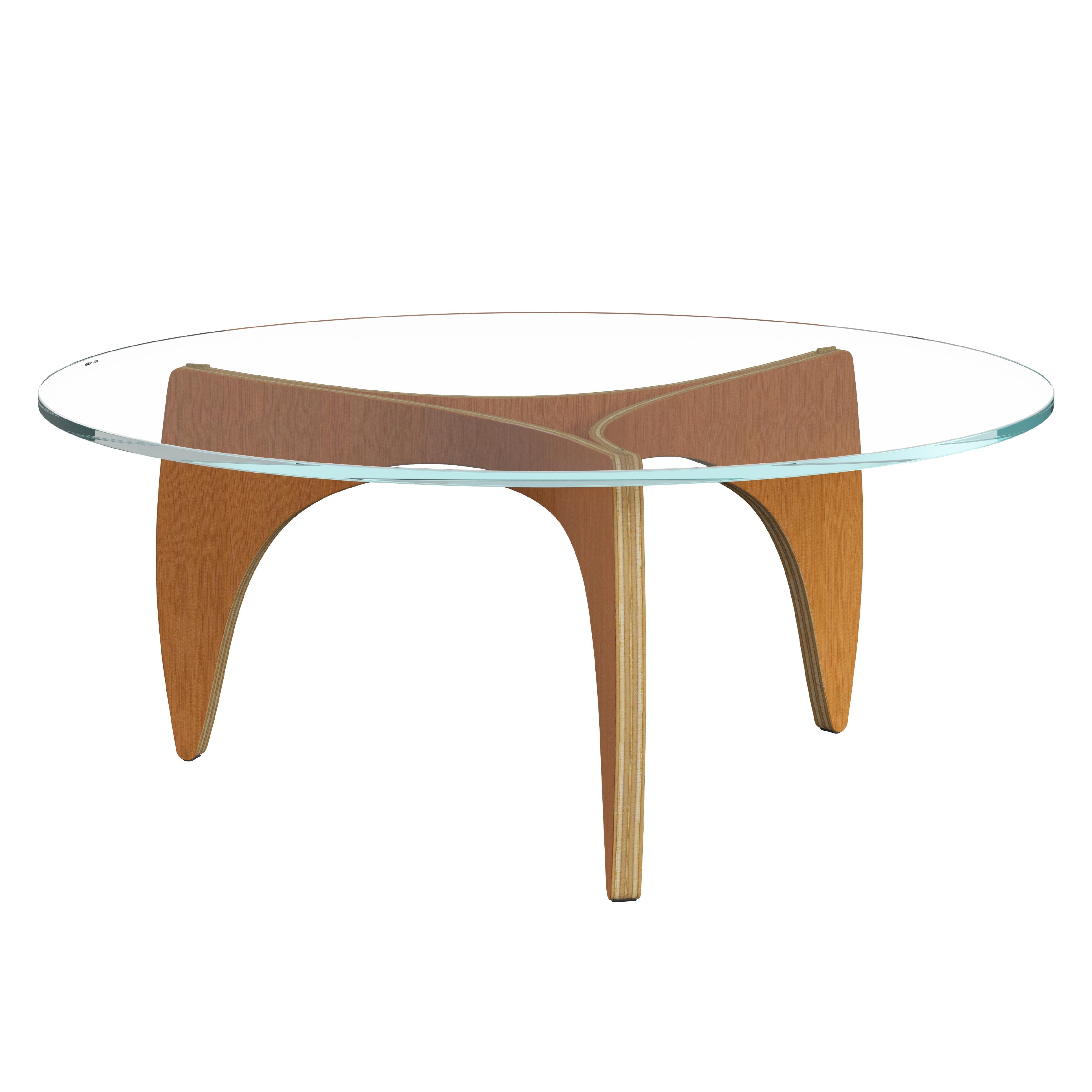 Table basse Fritz Hansen PK60, pin de pierre suisse