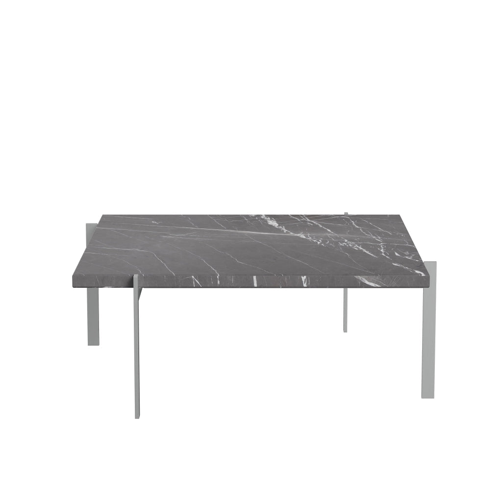 Fritz Hansen PK61 Tableau basse 80 cm, marbre noir