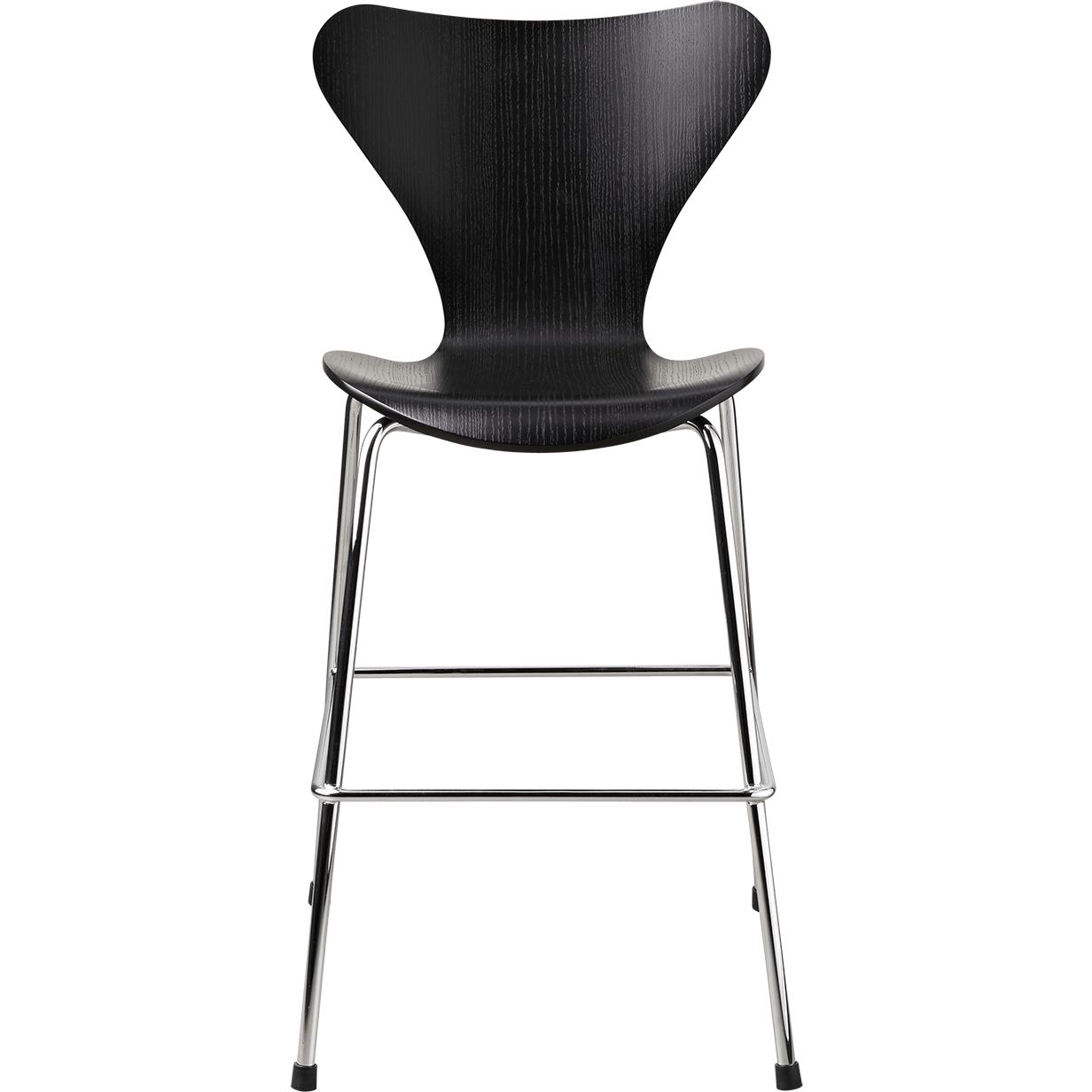 Fritz Hansen Series 7 Børnes stol, sort