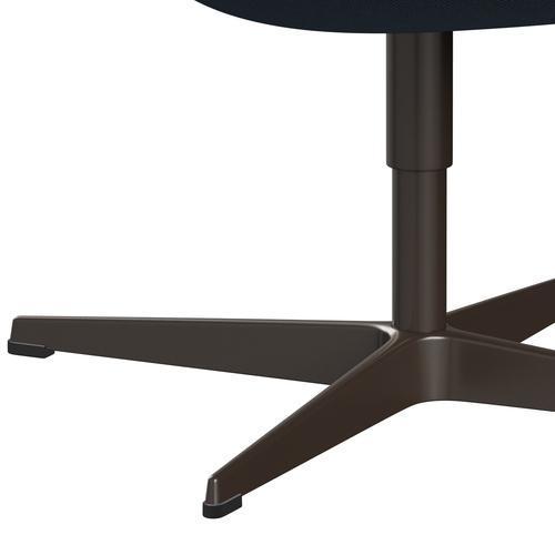 Fritz Hansen Swan Lounge Silla, Bronce Brown/Fiord Stone Blue