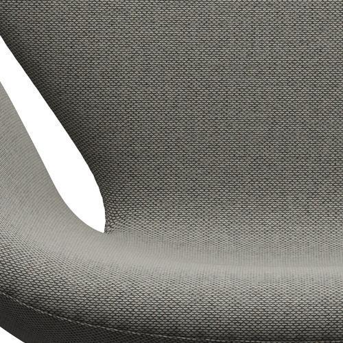 Fritz Hansen Swan Lounge Chair, bronce marrón/re lana gris blanco/uni