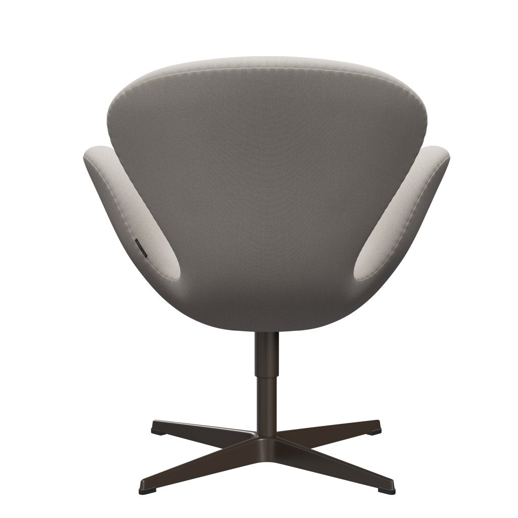 Fritz Hansen Swan Lounge Chair, bronze brun / laine en acier