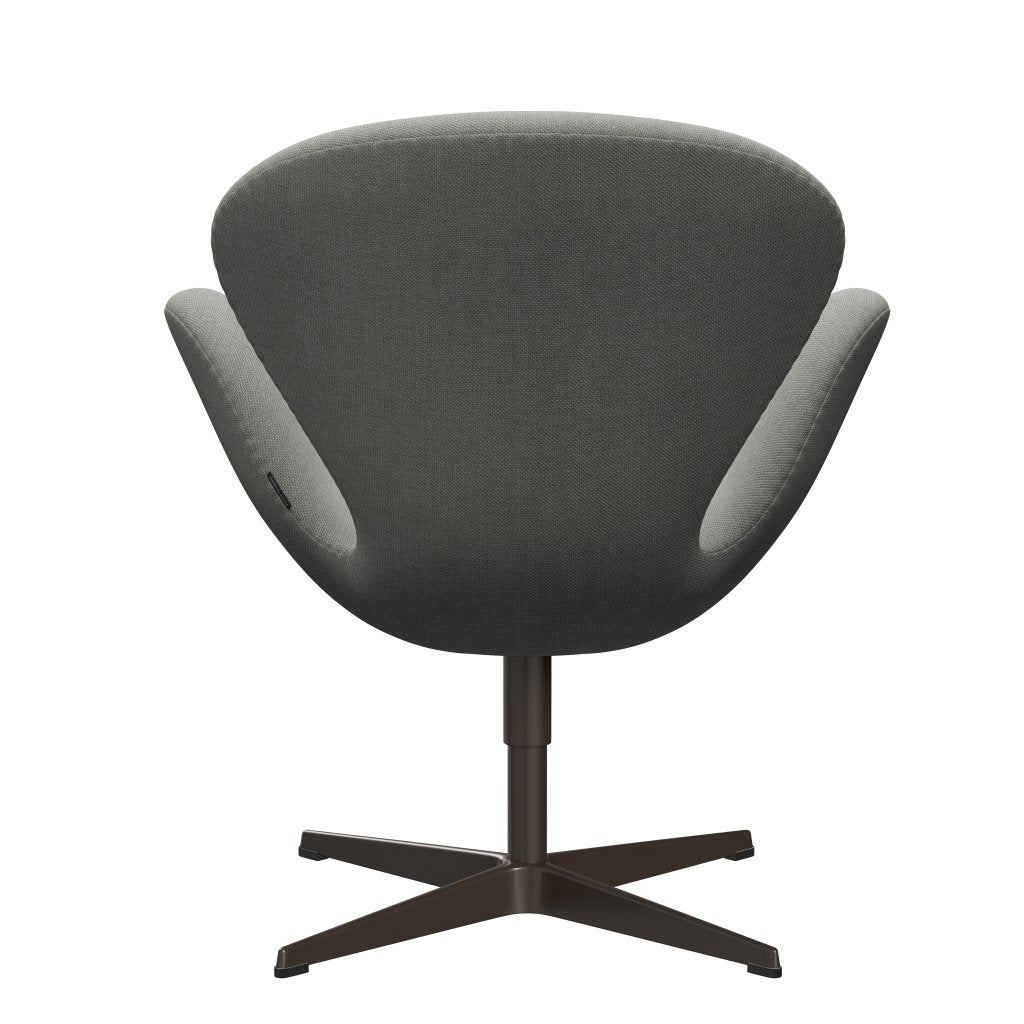 Fritz Hansen Swan Lounge Chair, bronze brun / sable sunniva / gris clair